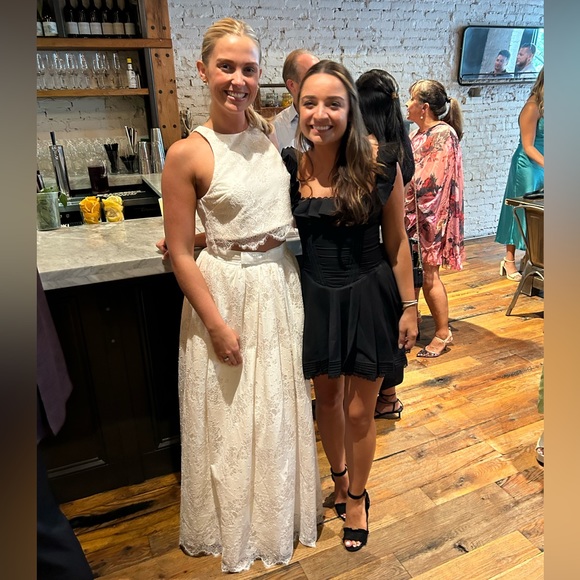 BHLDN Bella Lace Bridal Ball Skirt and Sleeveless Top - Picture 10 of 10